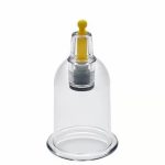 Ventouse | Cupping valve jaune diamètre 3,4 cm