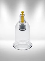 Ventouse | Cupping valve jaune diamètre 3,4 cm – Image 2