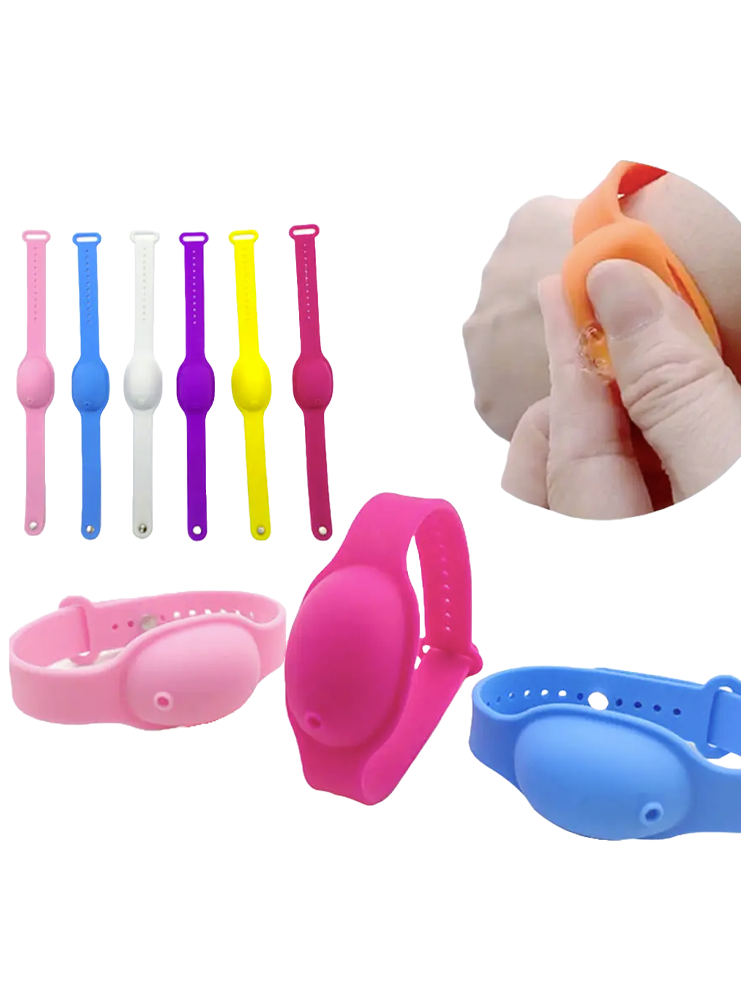 Bracelet-universel-en-silicone-pour-antiseptique Bracelet universel en silicone pour antiseptique – Image 1