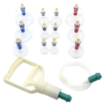 Kit de 12 ventouses valves jaunes + Pistolet d’aspiration